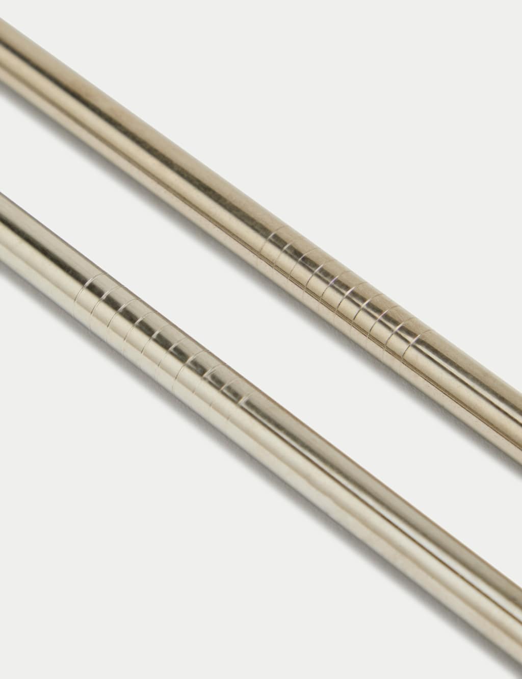 Set of 6 Reusable Stainless Steel Straws 3 of 3