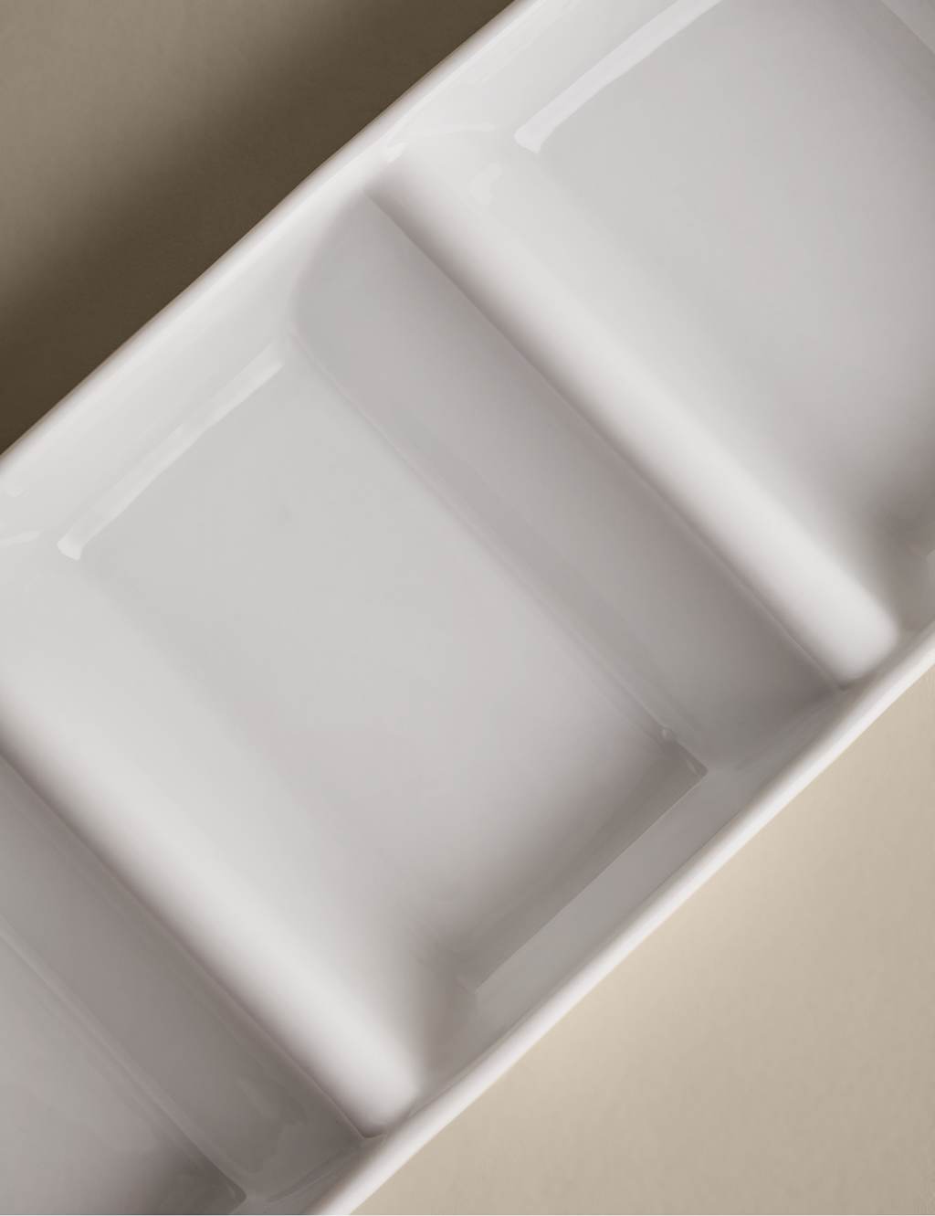Maxim Porcelain Three Part Serving Bowl 4 of 4