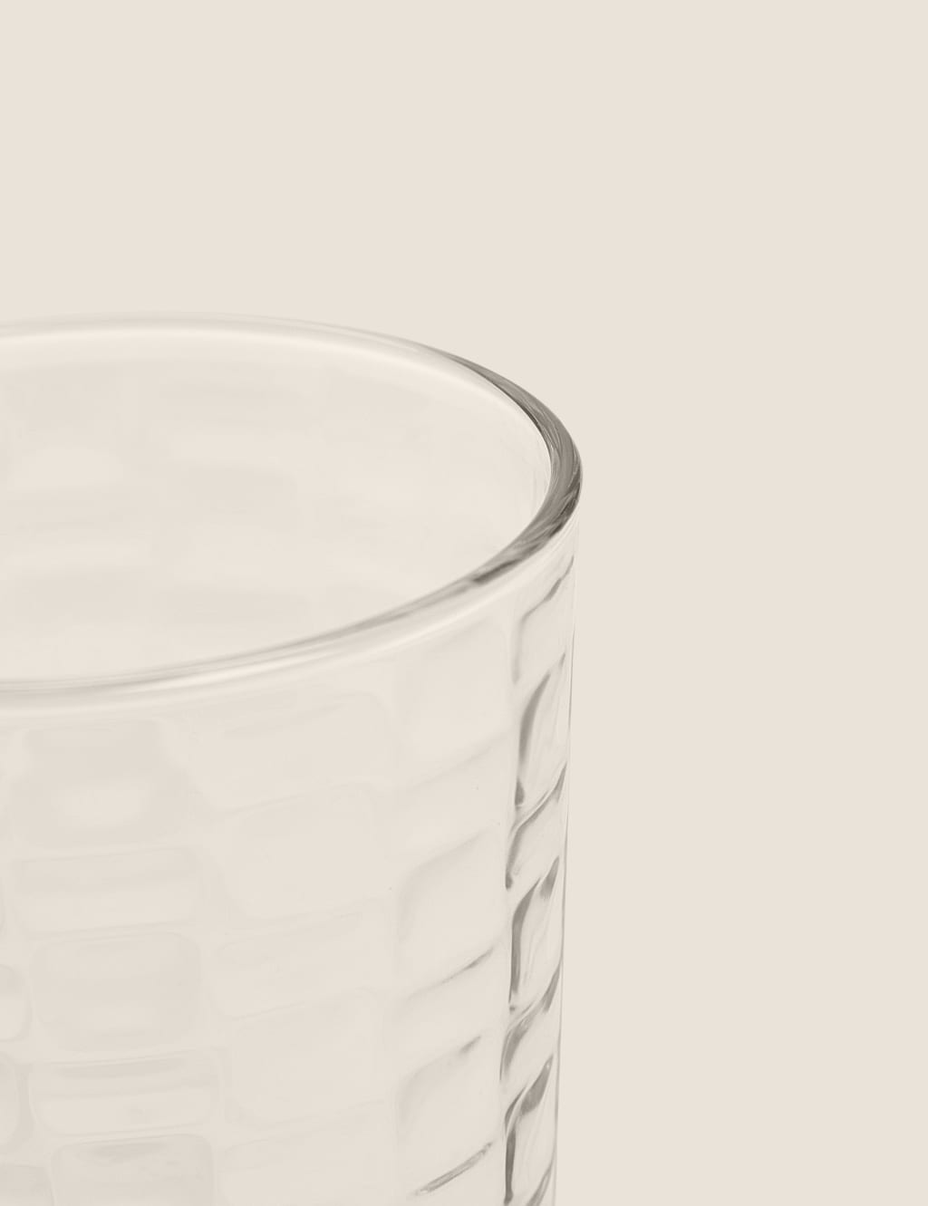 Squares Textured Highball Glass 3 of 3