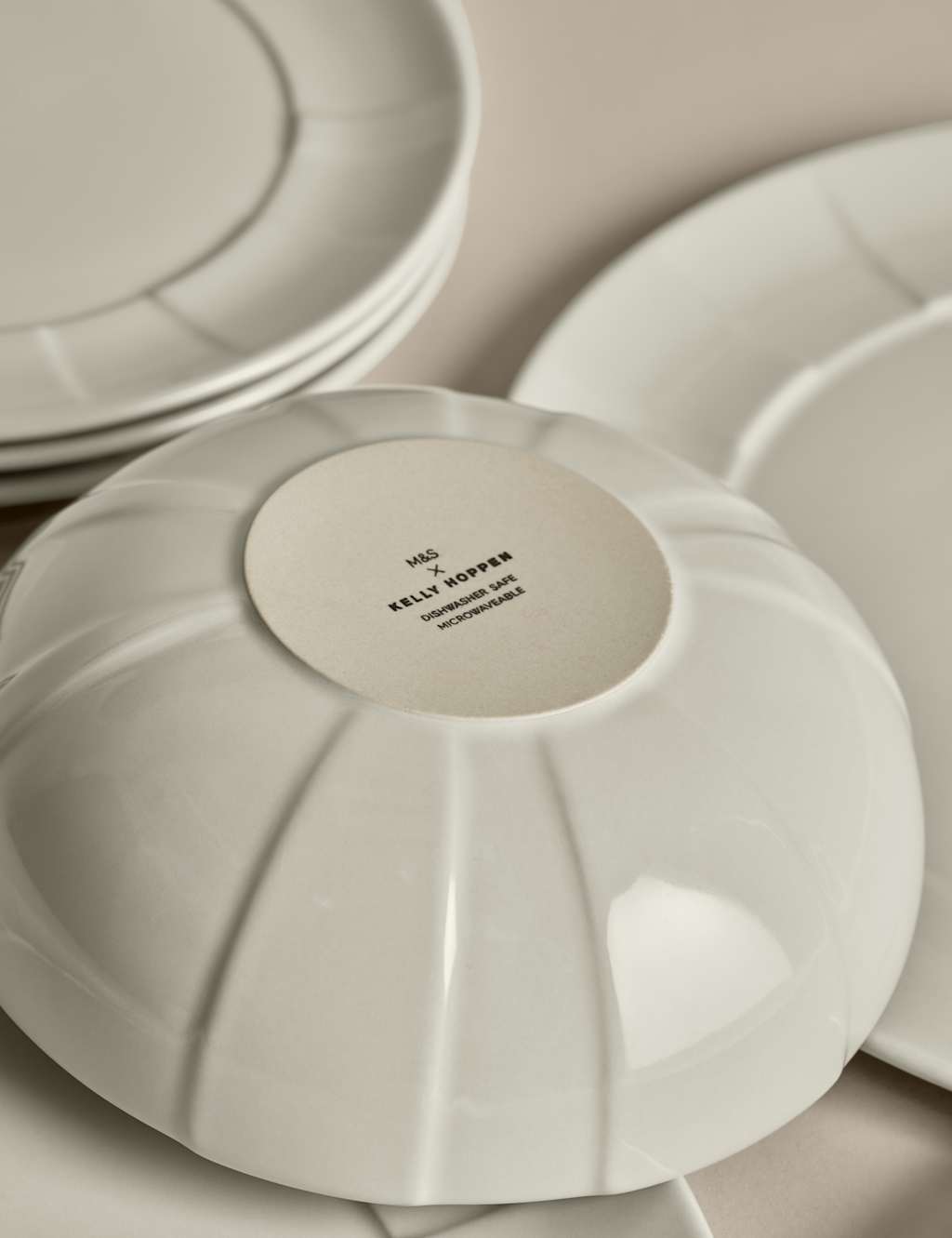 12 Piece Textured Dinner Set 5 of 8
