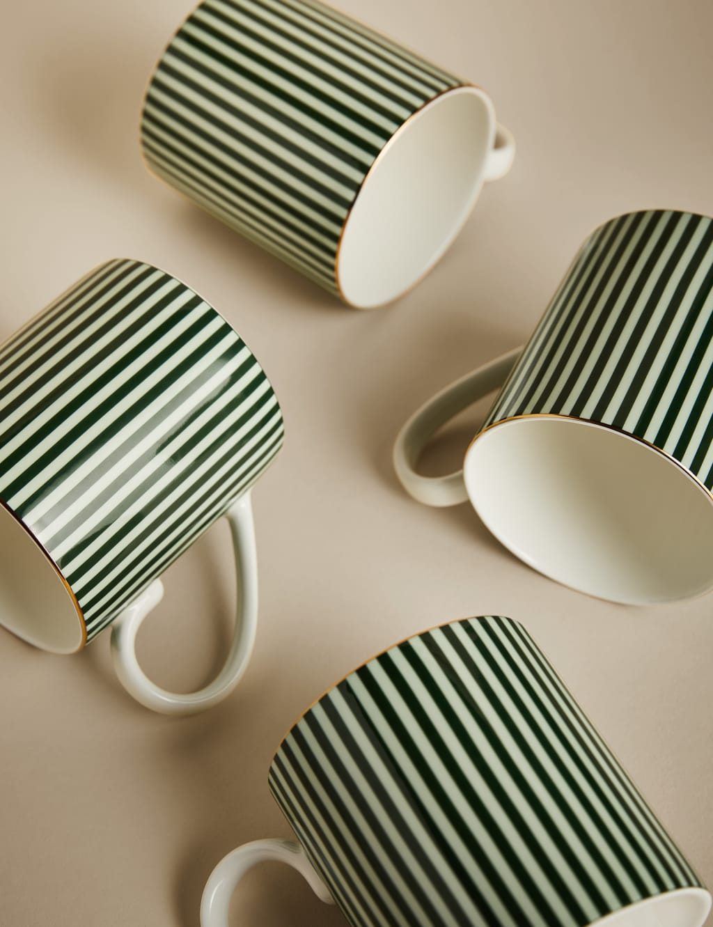 Set of 4 Hampton Stripe Mugs 3 of 4