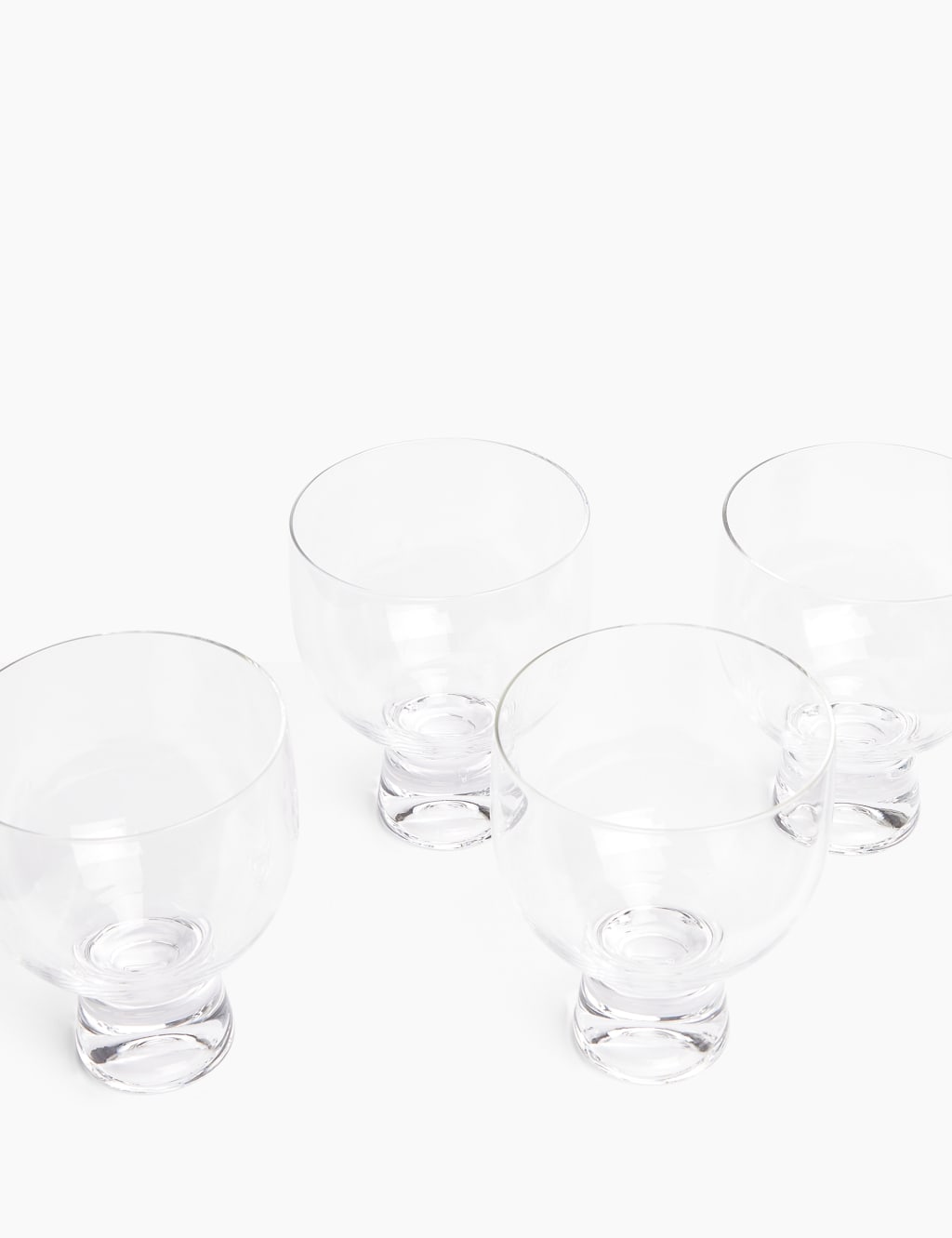 Set of 4 Miami Crystal Gin Glasses 2 of 4