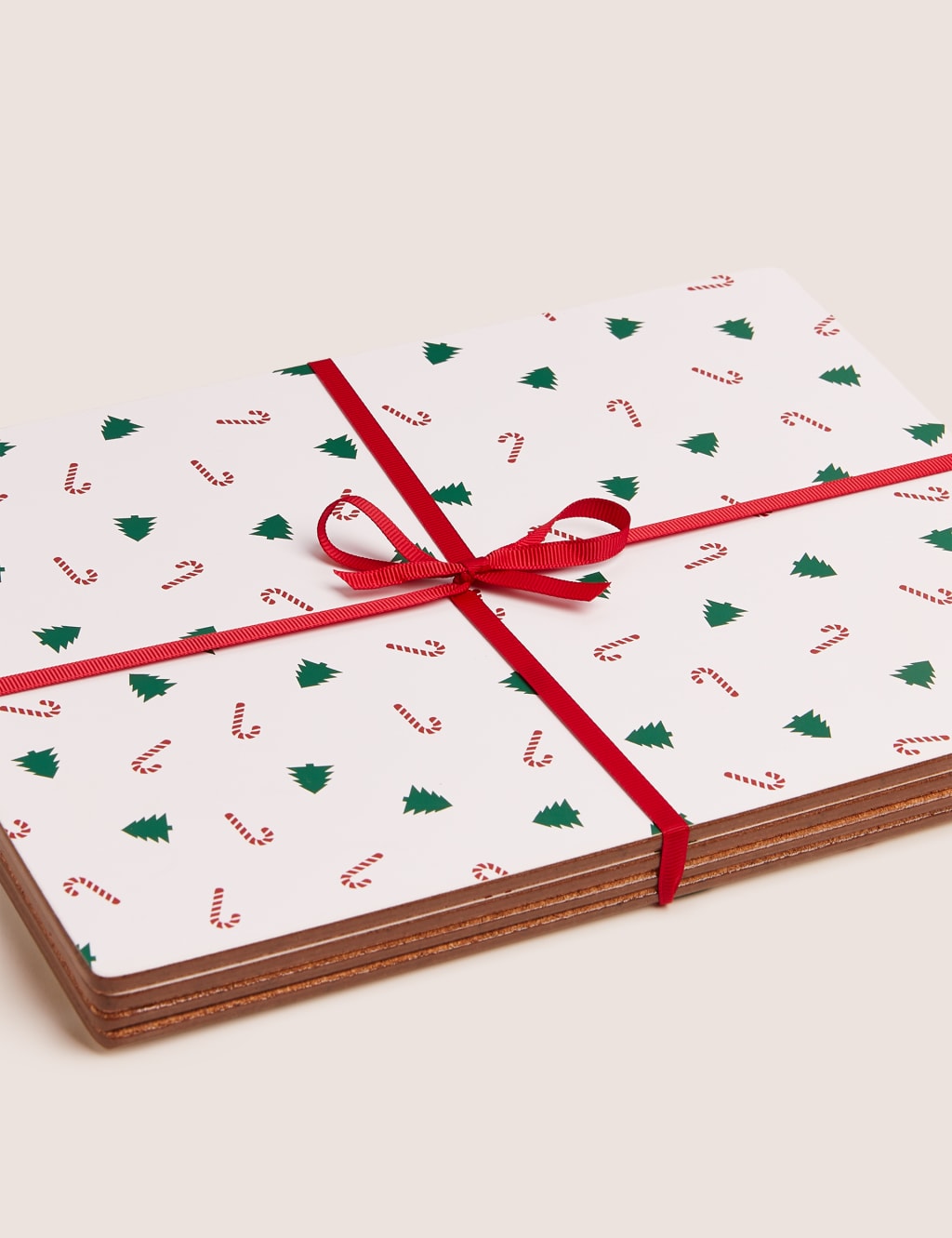 Set of 4 Festive Fun Cork Placemats 2 of 3