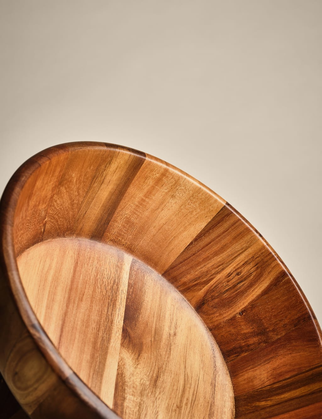 Wooden Serving Bowl 3 of 9