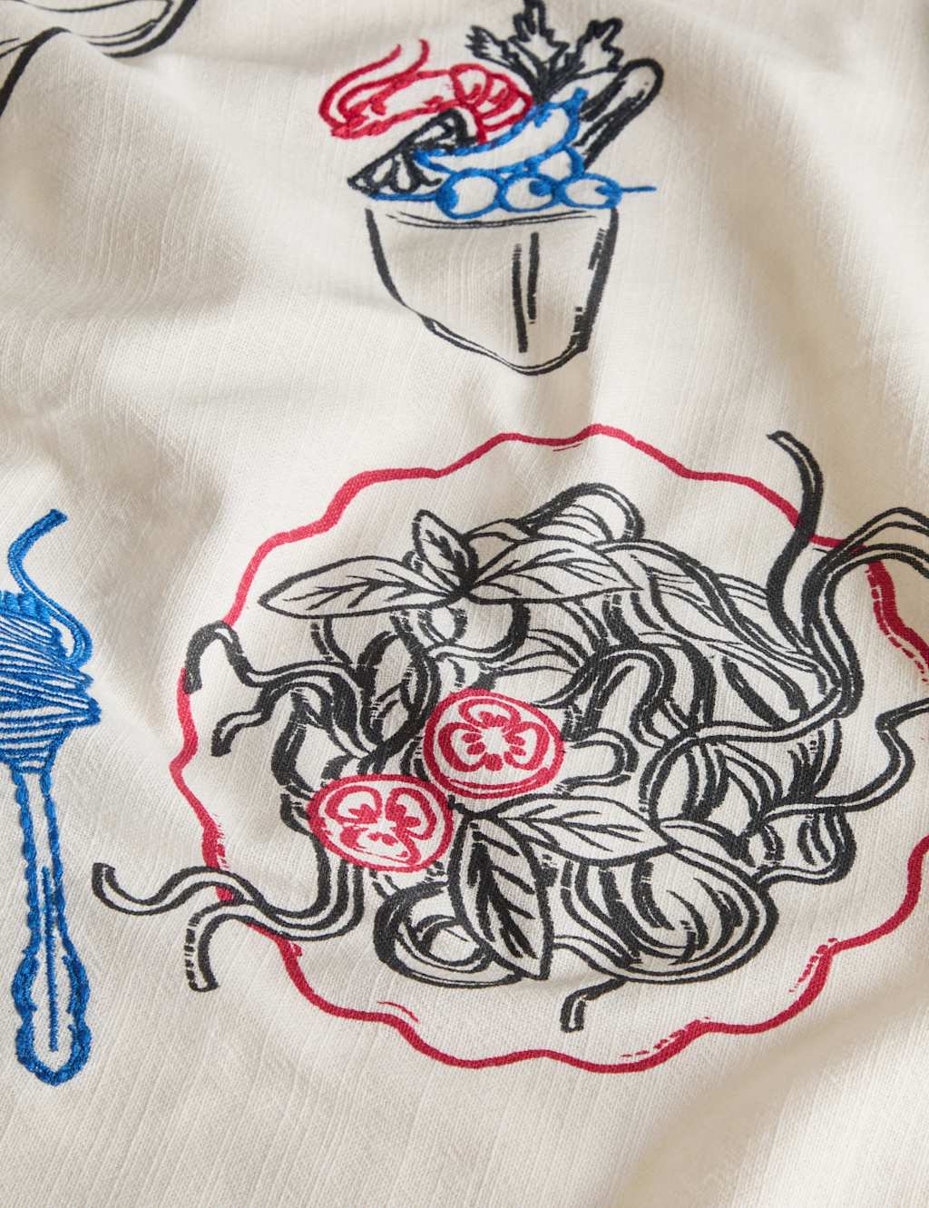 Pure Cotton Bistro Embroidered Tablecloth 5 of 5