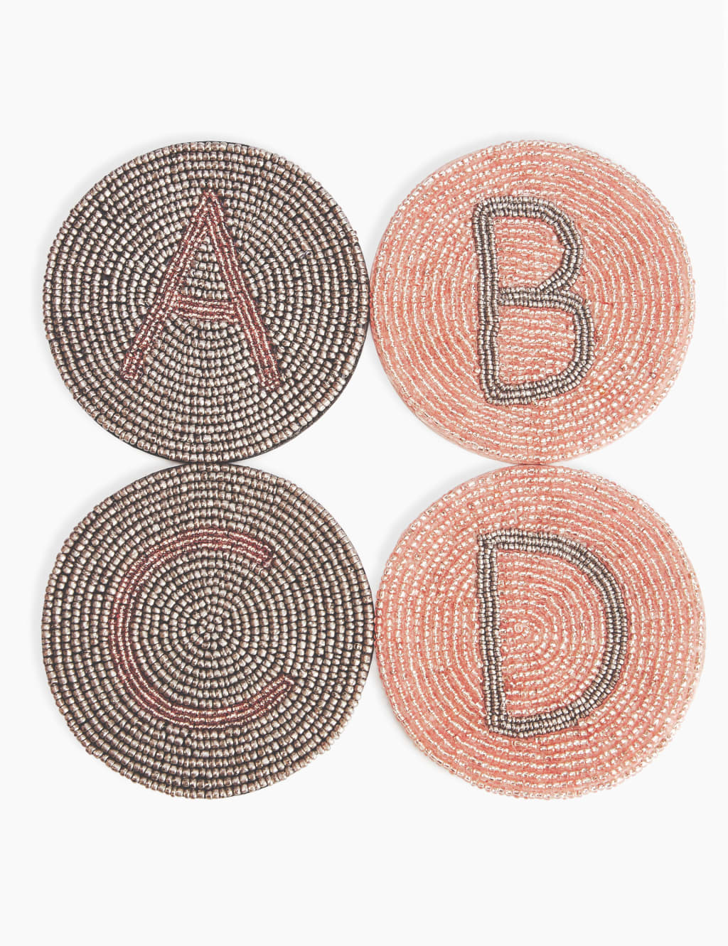 Beaded Alphabet Coaster 1 of 3