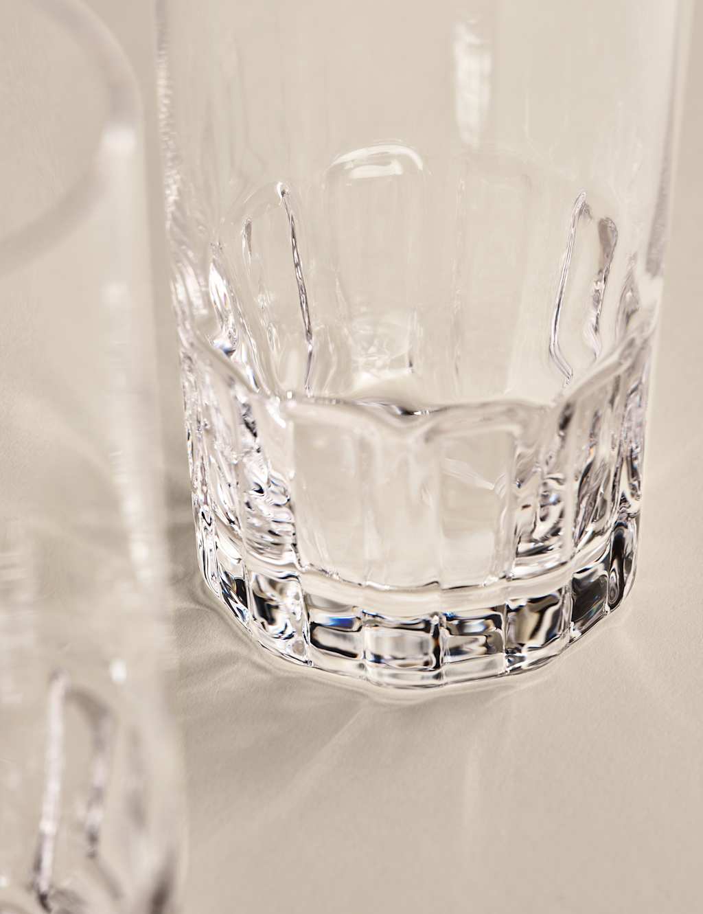 Set of 4 Textured Hi Ball Glasses 3 of 8
