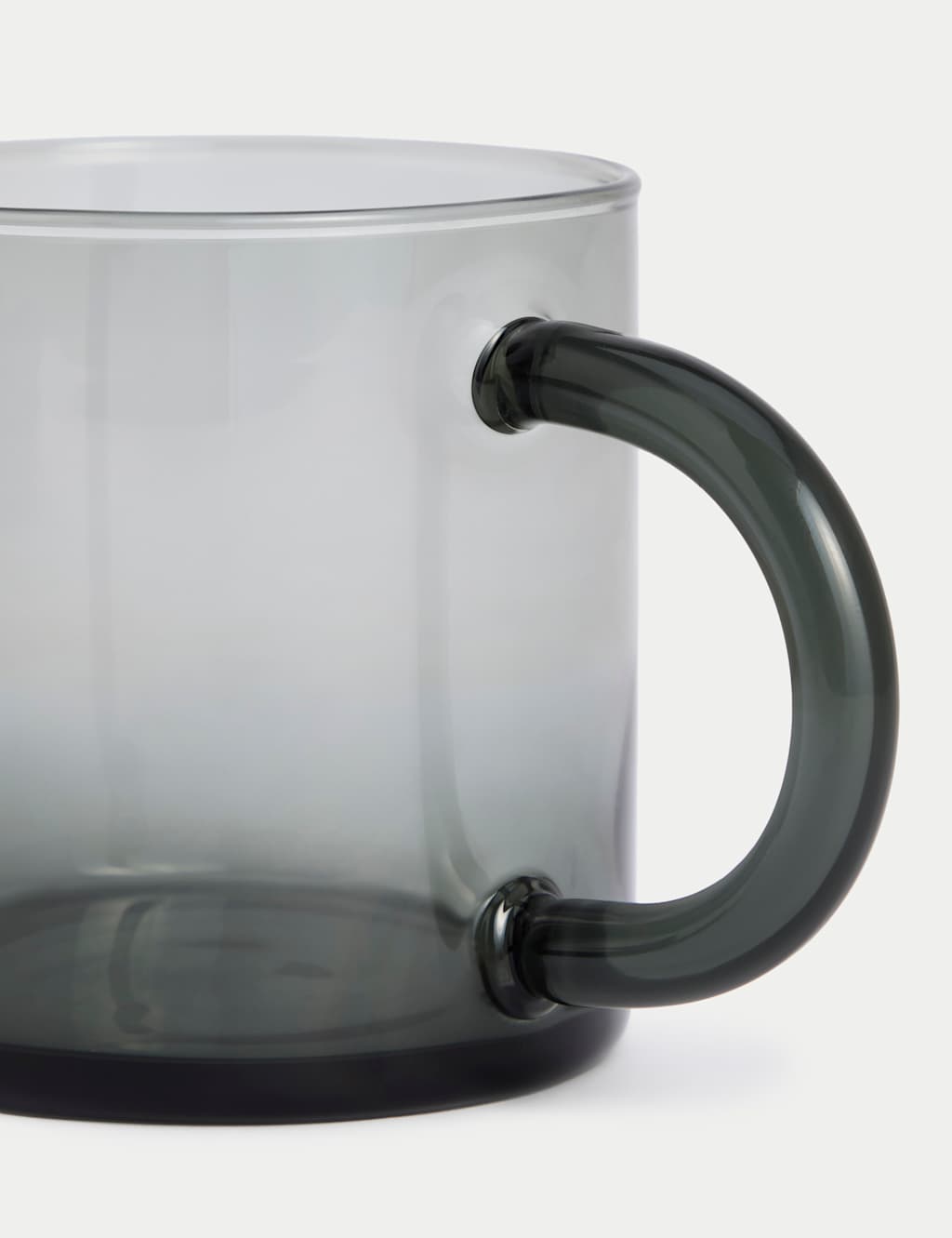 Tube Handle Glass Mug 2 of 3
