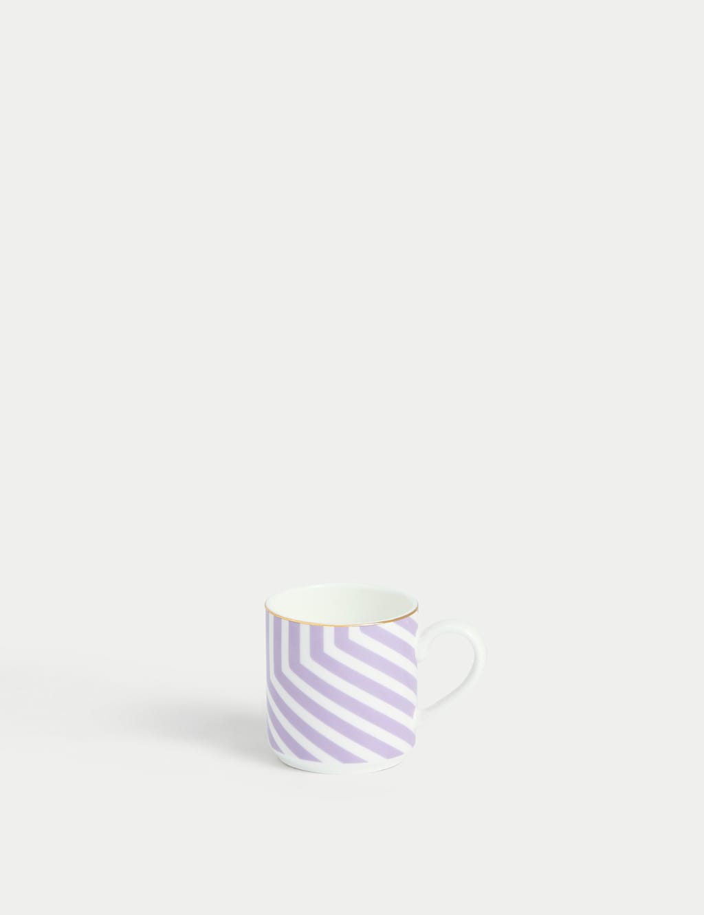 Bone China Geometric Espresso Cup & Saucer 2 of 4