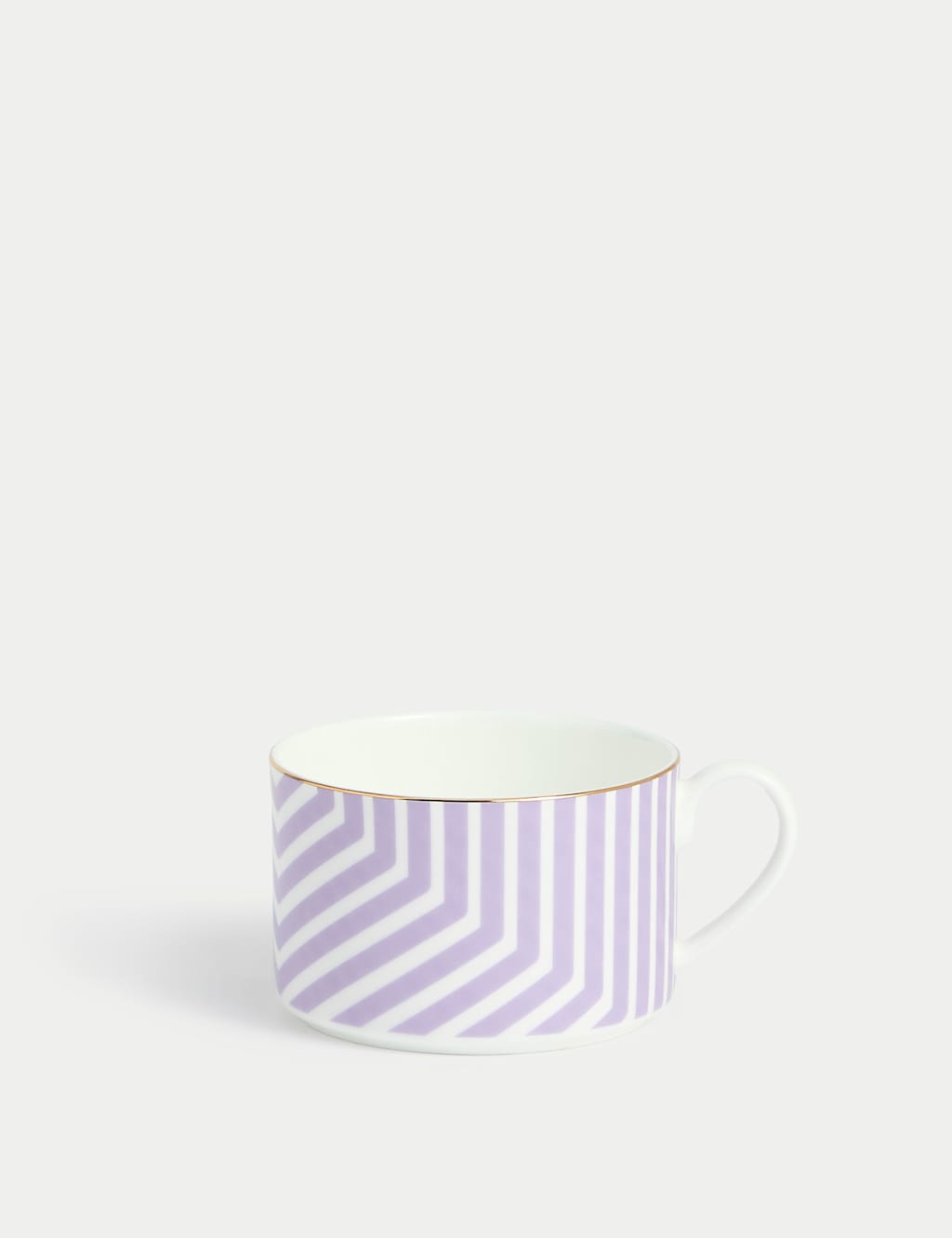 Bone China Geometric Cup & Saucer 2 of 4
