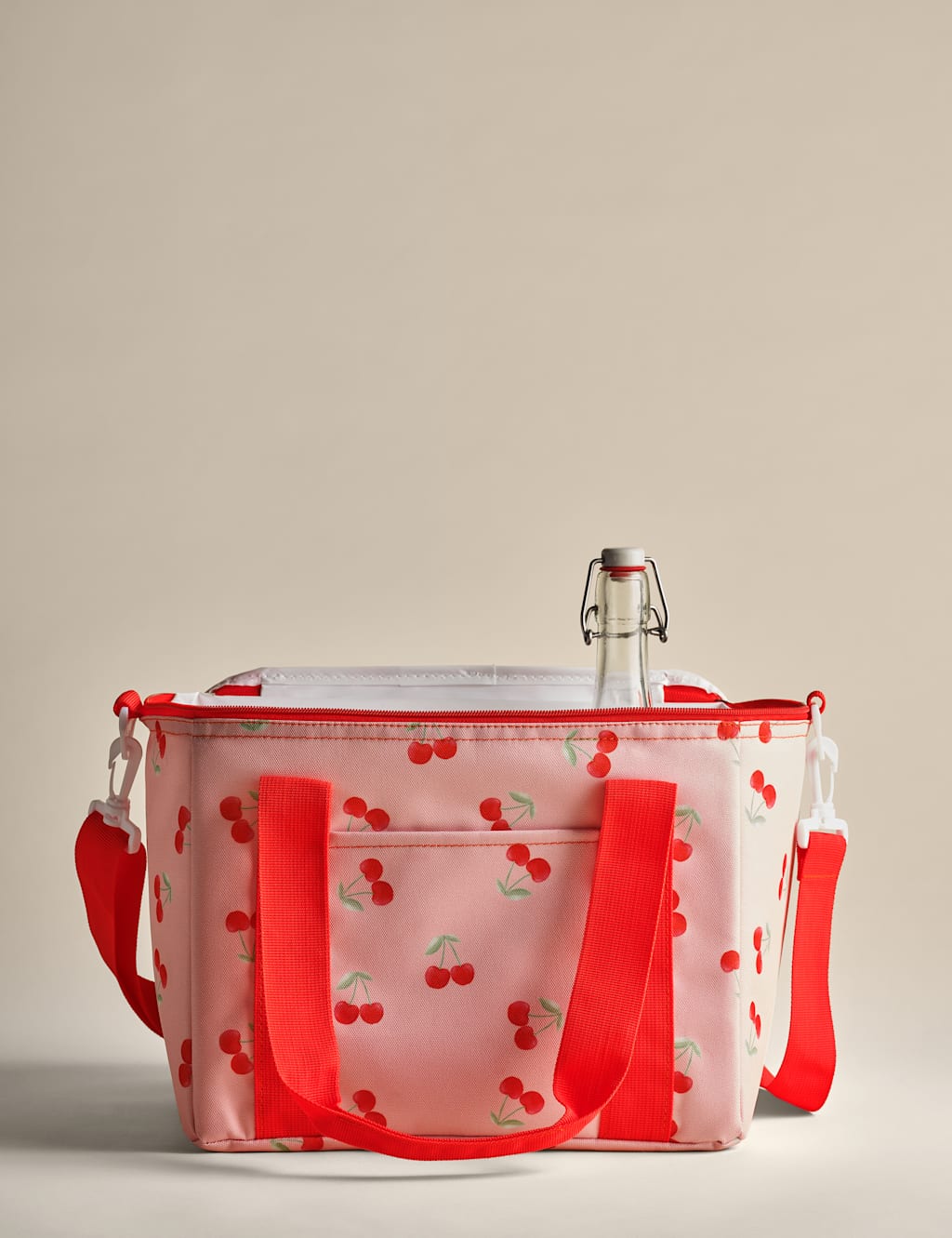 Cherry Print Picnic Cool Bag 3 of 8