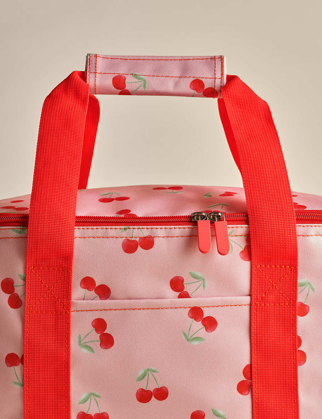 Cherry Print Picnic Cool Bag 4 of 8