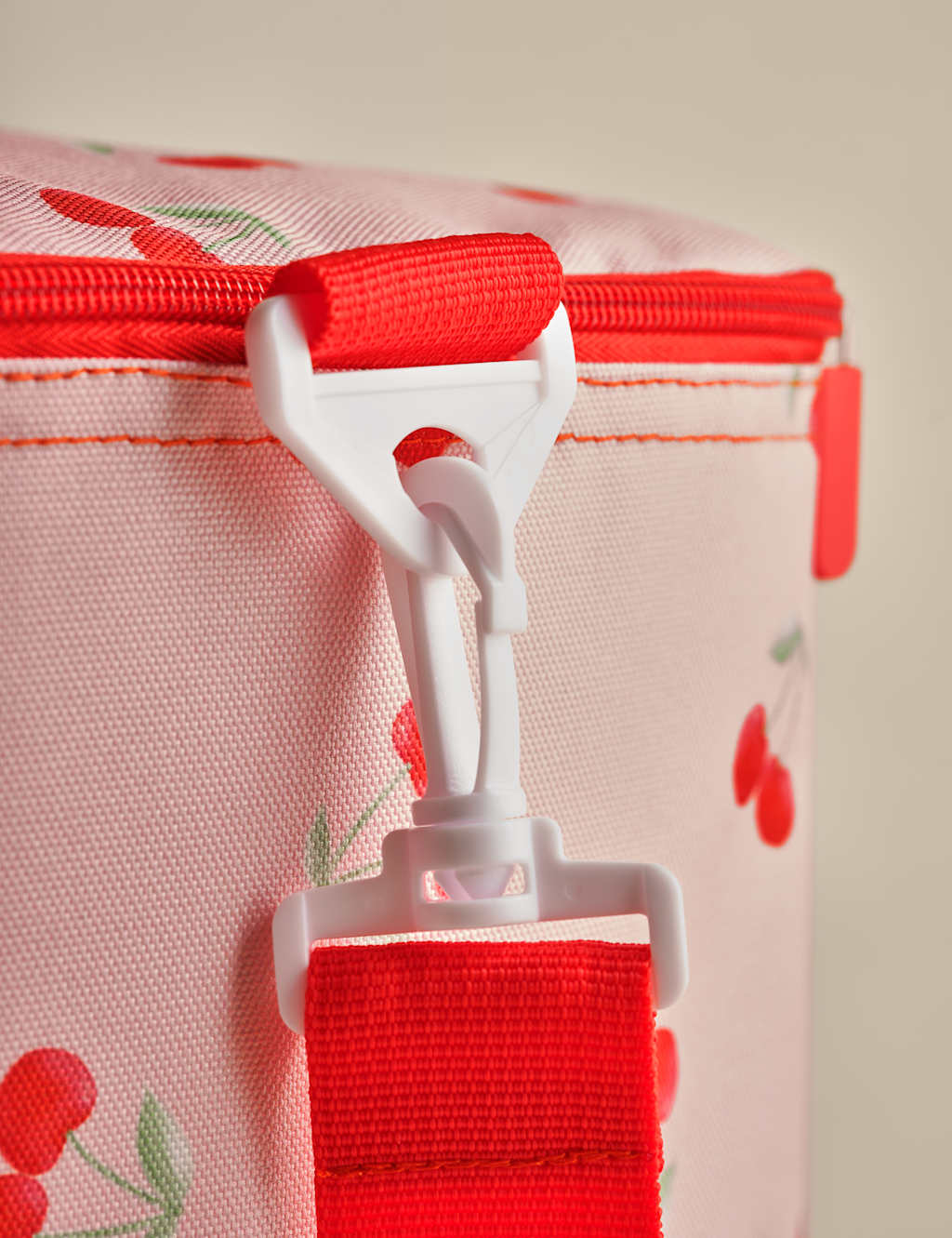 Cherry Print Picnic Cool Bag 7 of 8