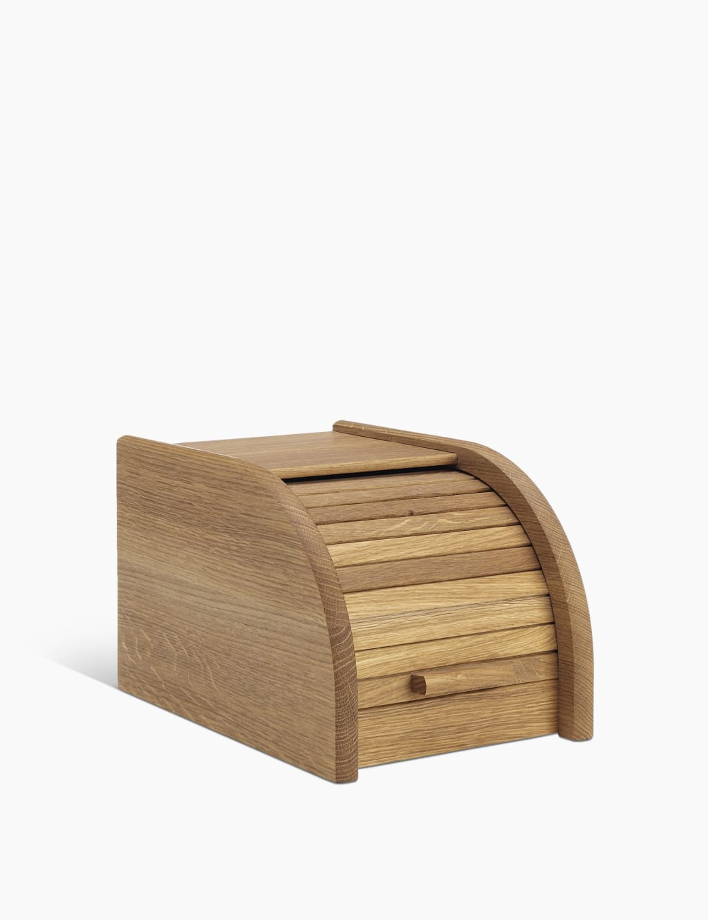 Small Oak Bread Bin 1 of 2