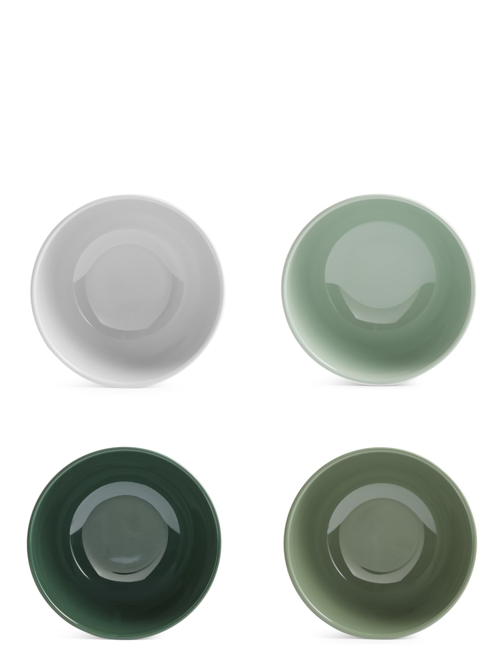 Set of 4 Melamine Bowls 2 of 7