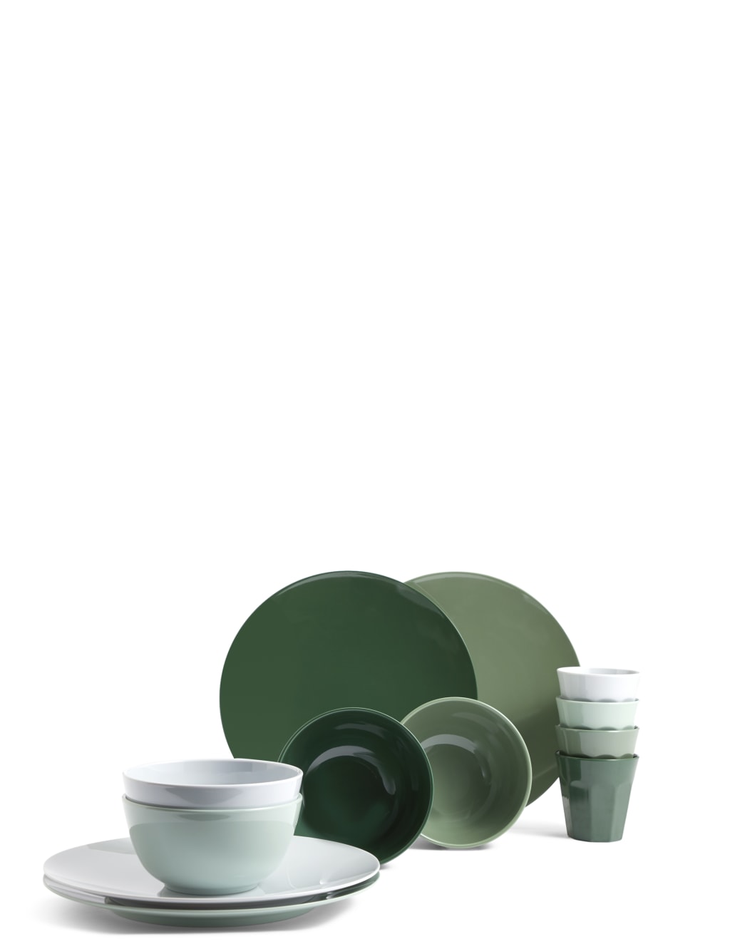 Set of 4 Melamine Bowls 7 of 7