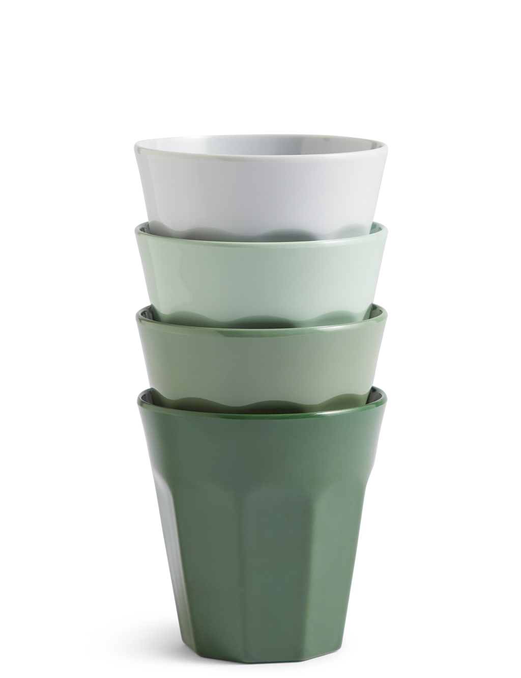 Set of 4 Melamine Beakers 2 of 6