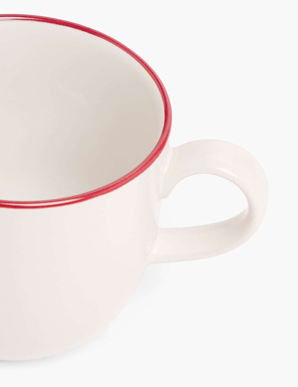 Tribeca Red Rim Mug 3 of 3
