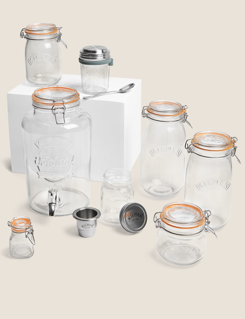 1.5L Round Clip Top Jar 4 of 4