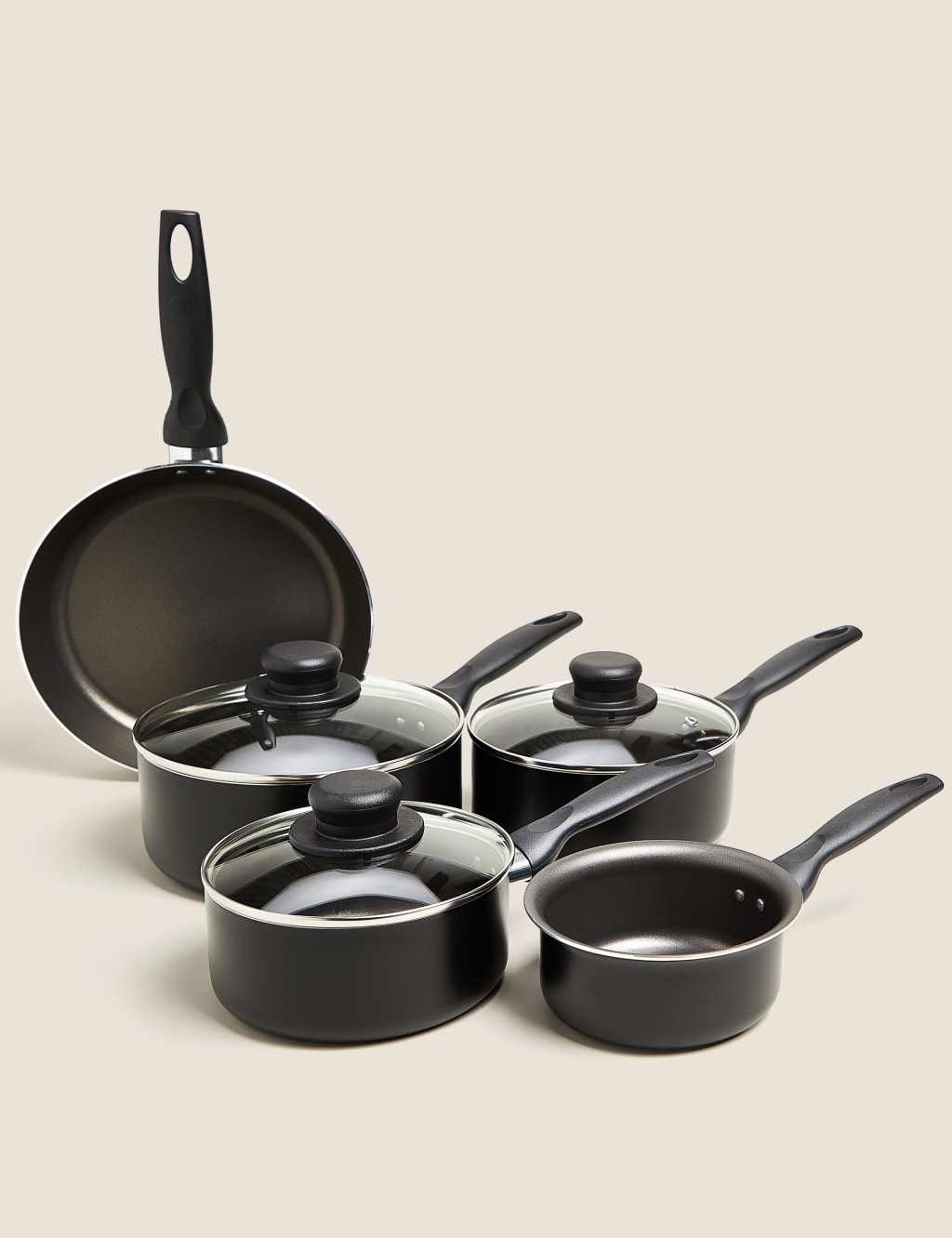 5 Piece Aluminium Pan Set 2 of 4