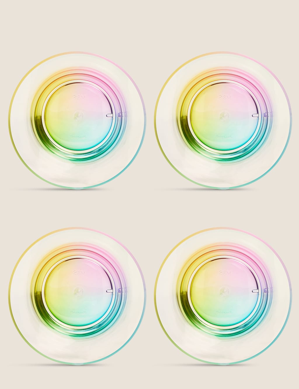 Set of 4 Rainbow Small Picnic Bowls 5 of 5