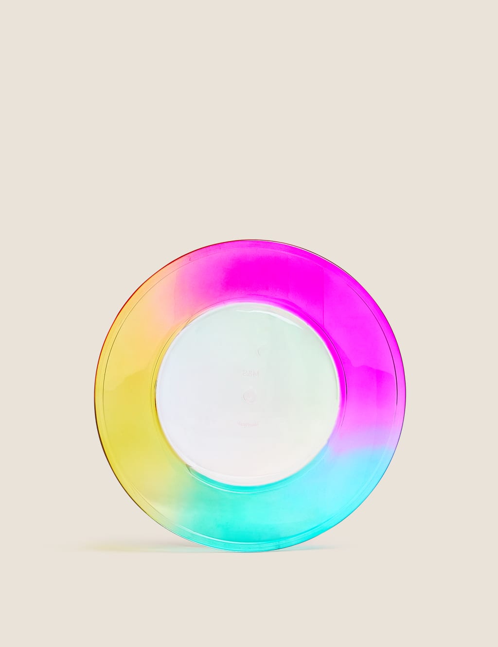 Set of 4 Rainbow Picnic Side Plates 1 of 3