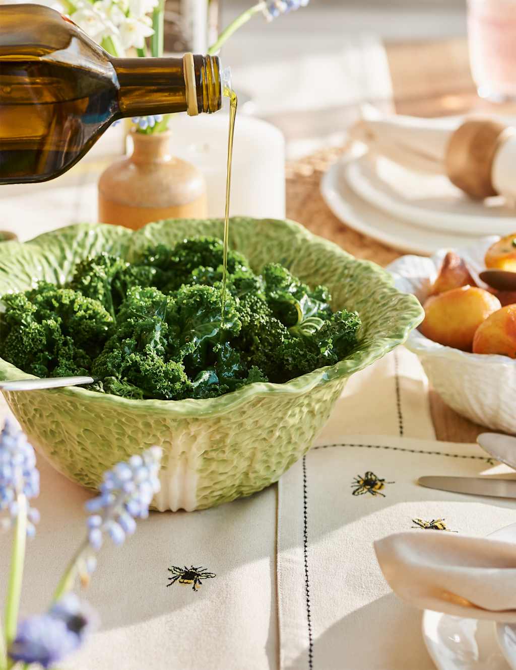 Cabbage Medium Serving Bowl 7 of 7