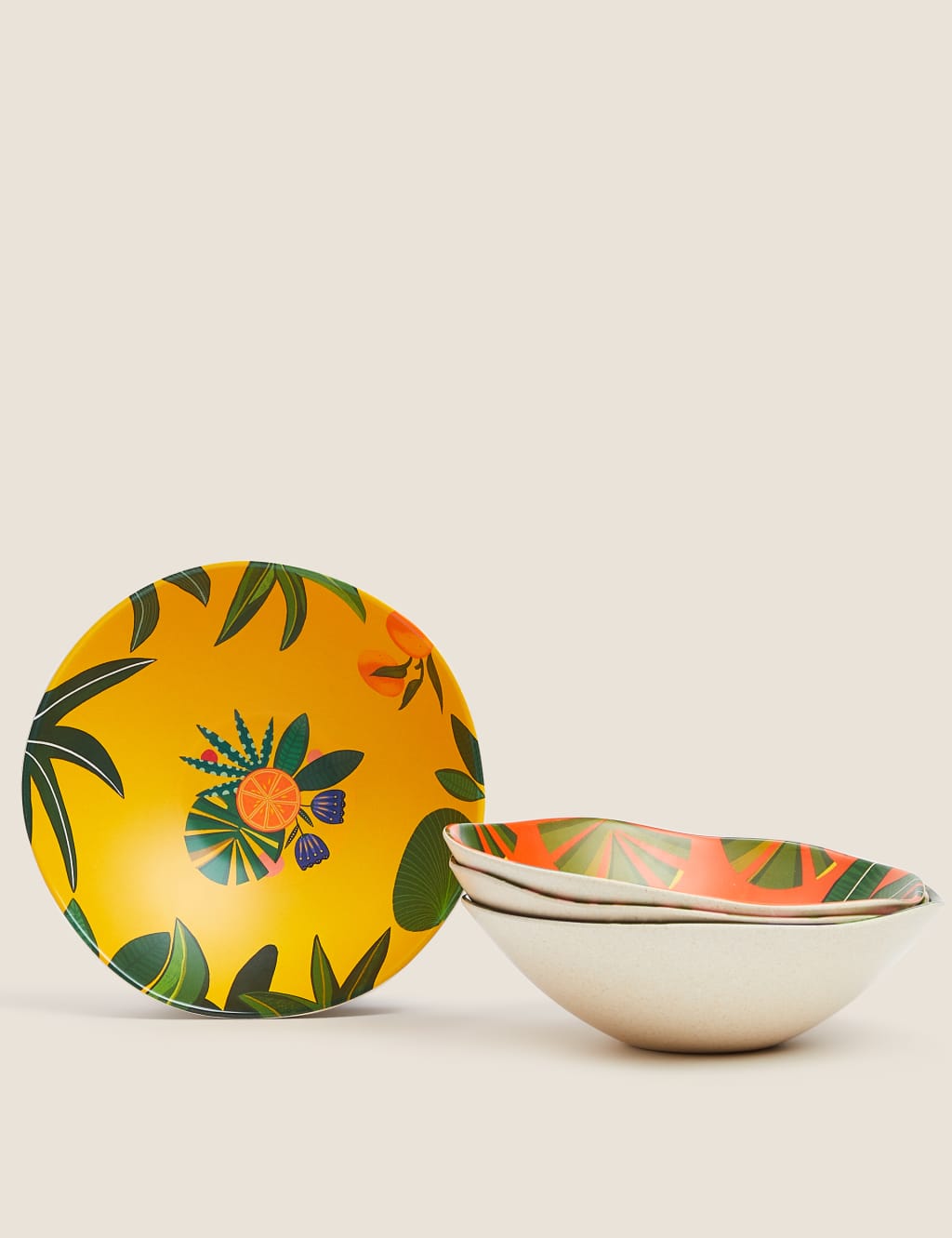 Set of 4 Jungle Cereal Bowls 1 of 8