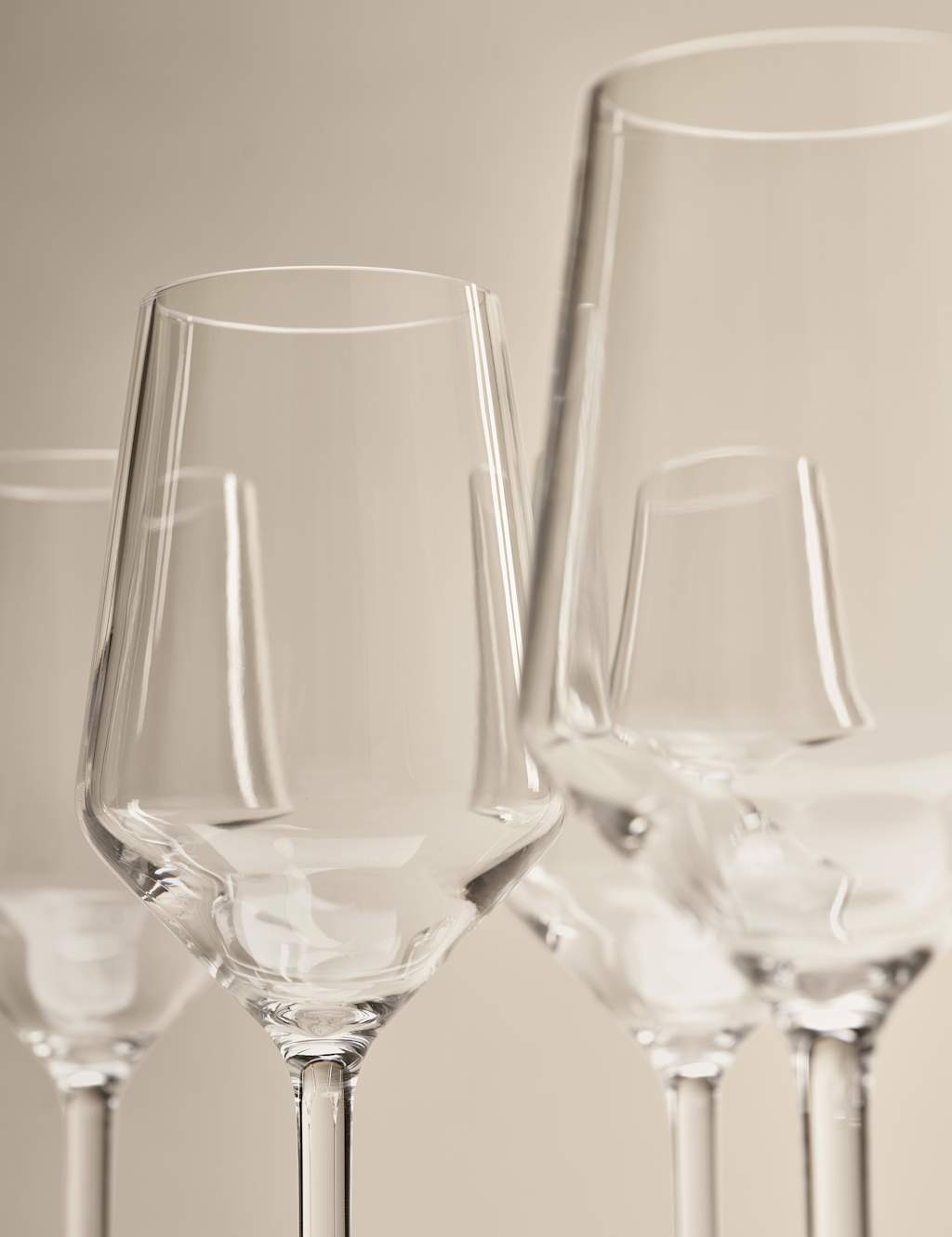 Set of 4 Angular Picnic Wine Glasses 1 of 4