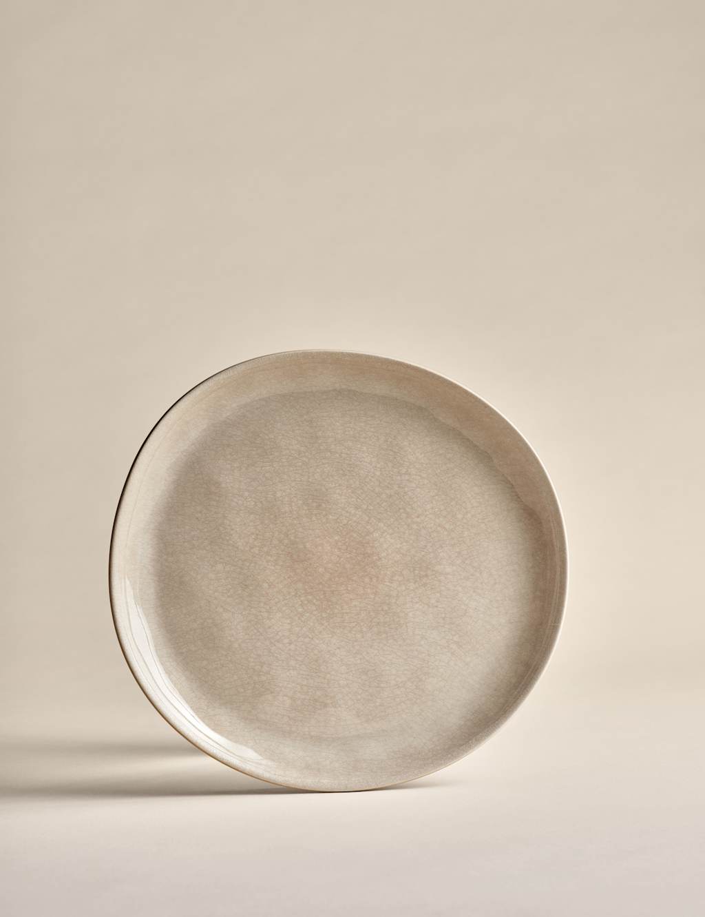 Set of 4 Linen Reactive Picnic Side Plates 2 of 5