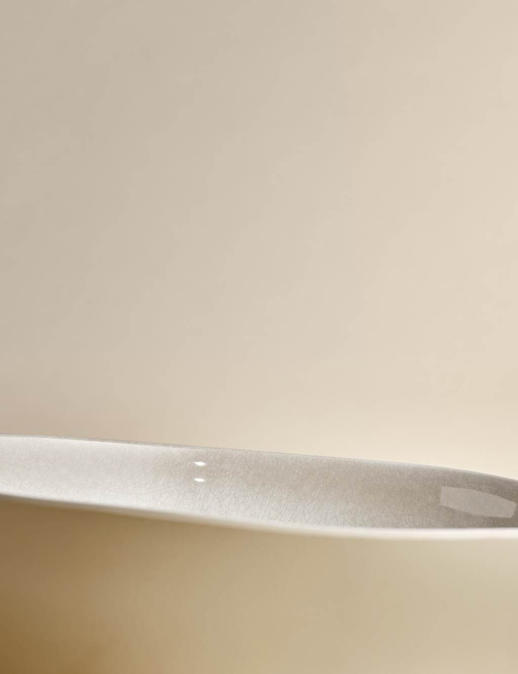 Linen Reactive Picnic Serving Bowl 4 of 5