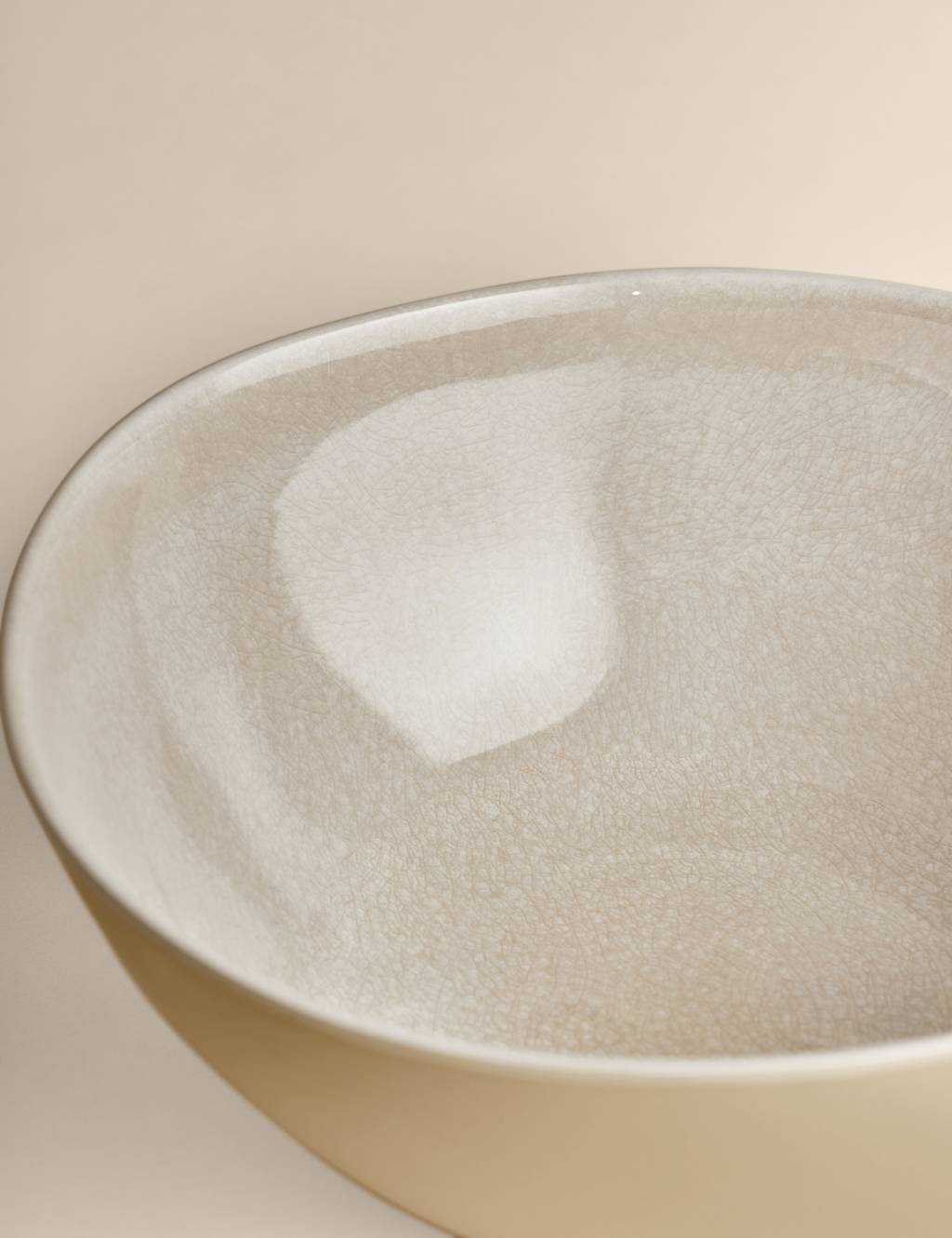 Linen Reactive Picnic Serving Bowl 5 of 5