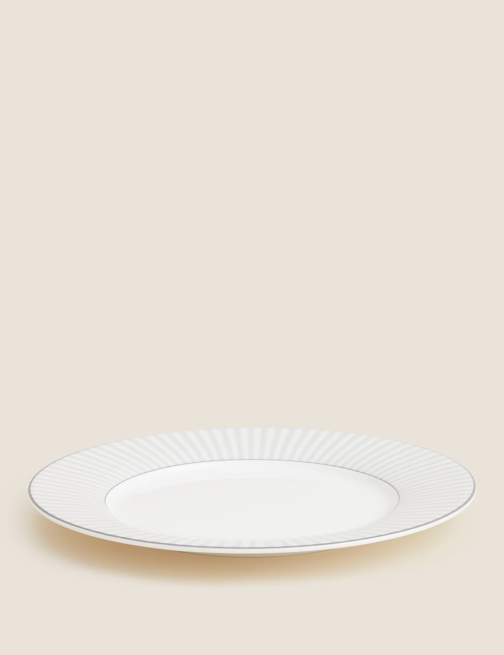 Hampton Stripe Dinner Plate 2 of 2
