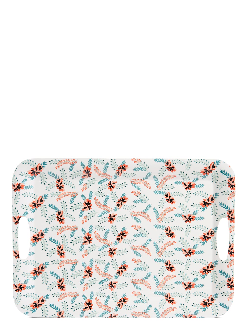 Floral Melamine Tray 2 of 2
