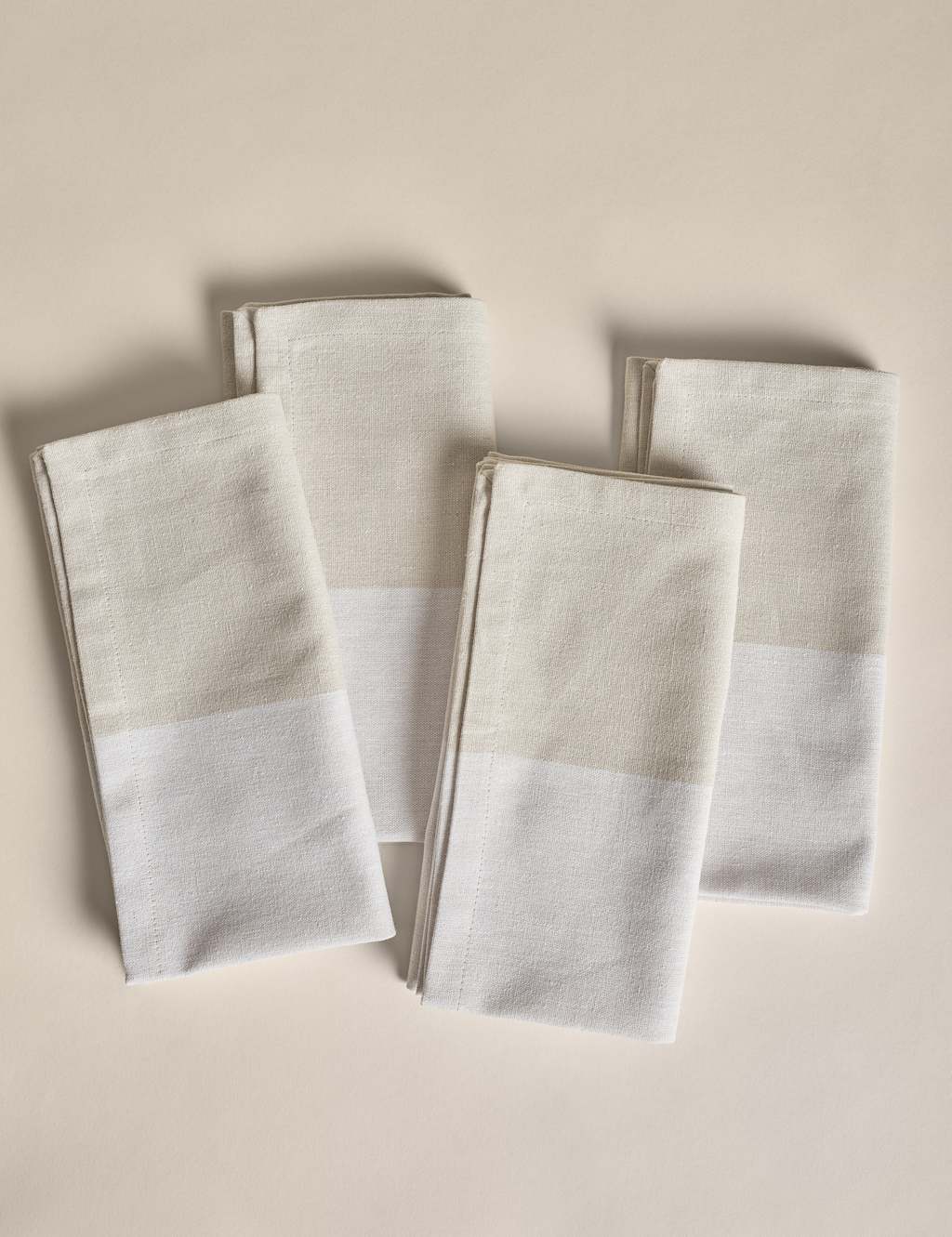 Set of 4 Woven Banded Napkins 6 of 9