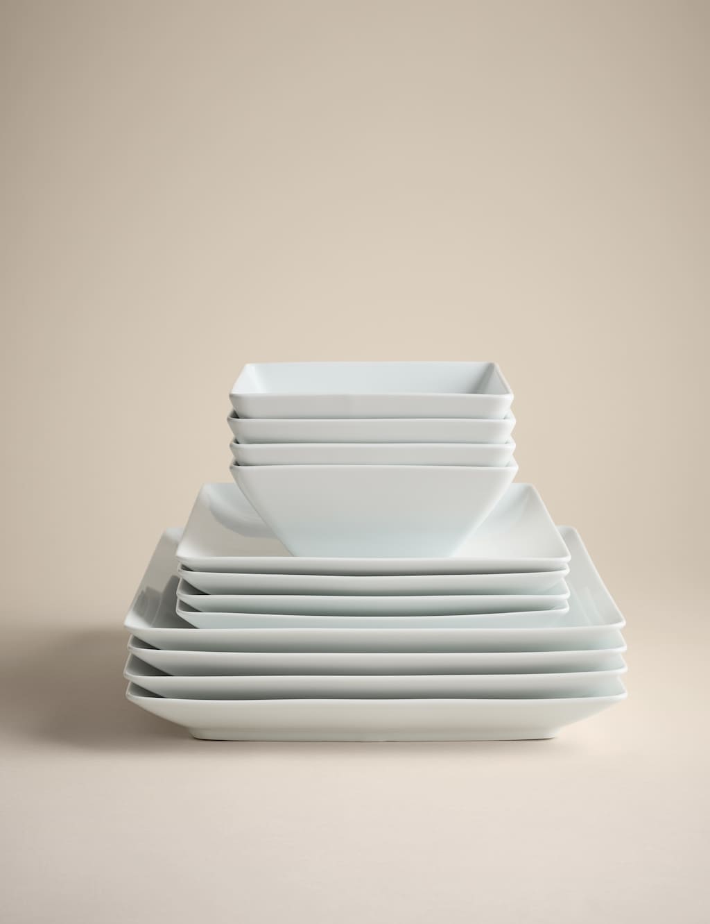 Square crockery top