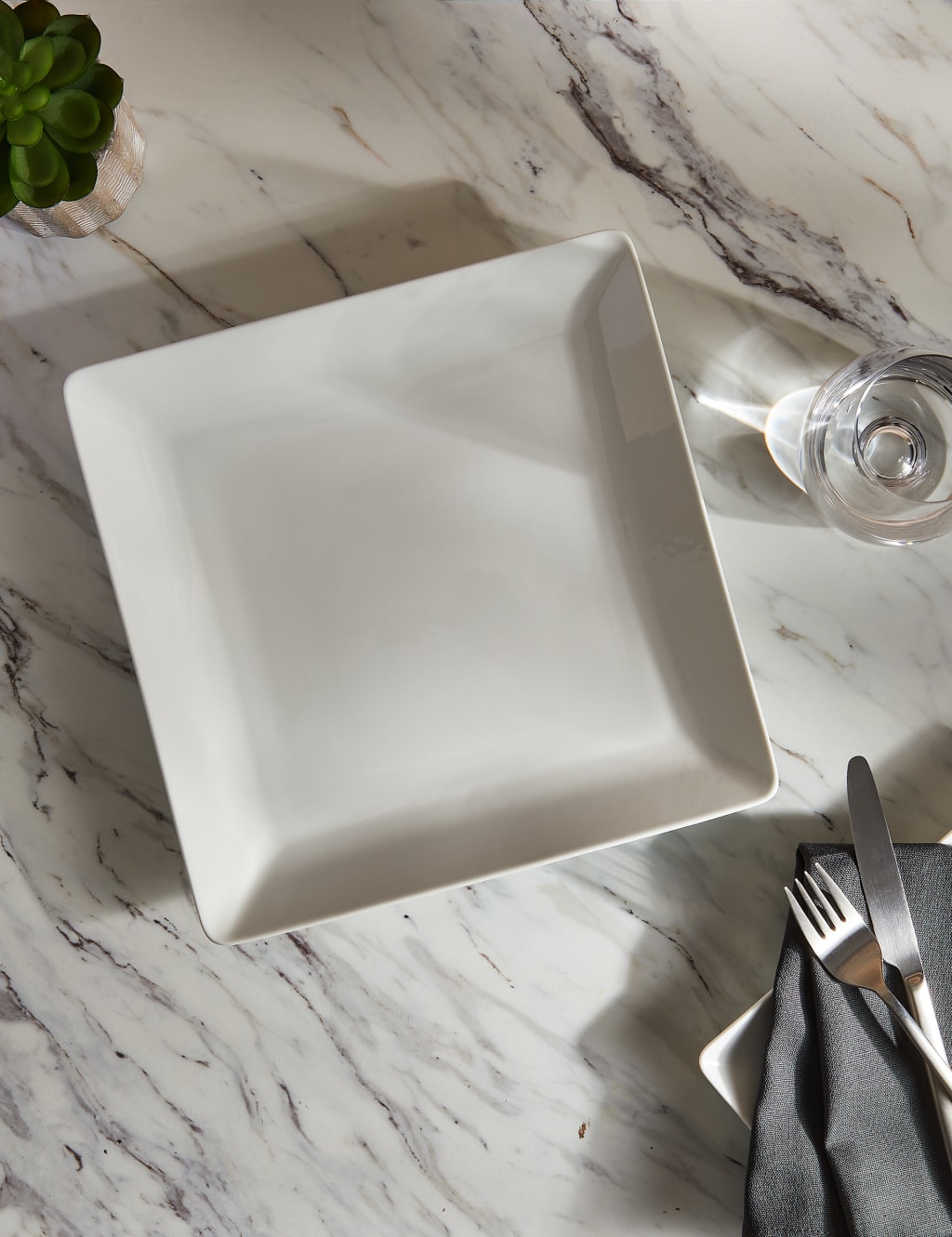 Maxim Square Dinner Plate M S Collection M S