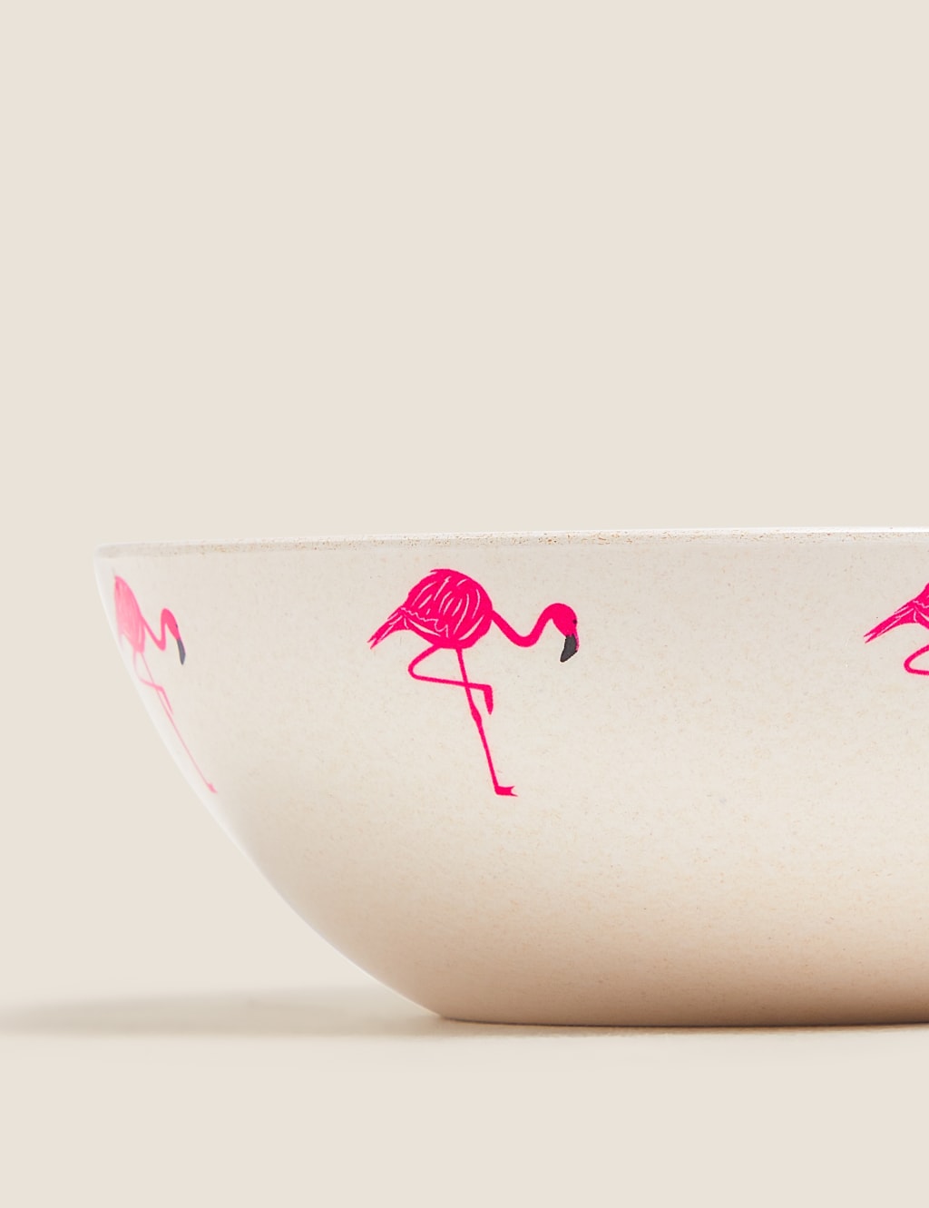 Set of 4 Flamingo Picnic Cereal Bowls 4 of 5