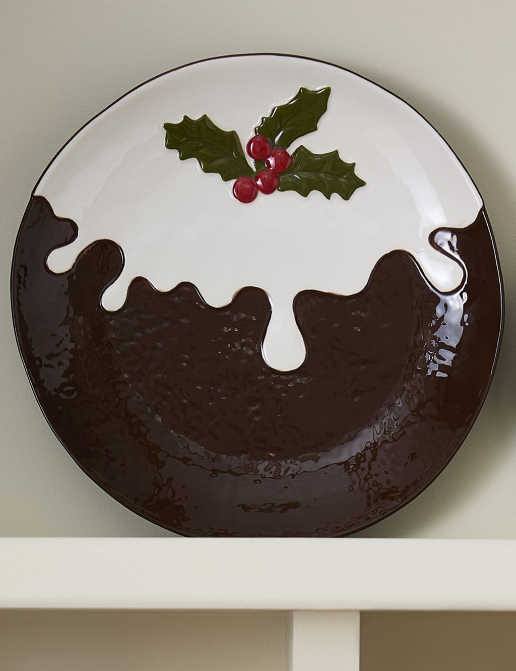 Christmas Pudding Platter M S Collection M S