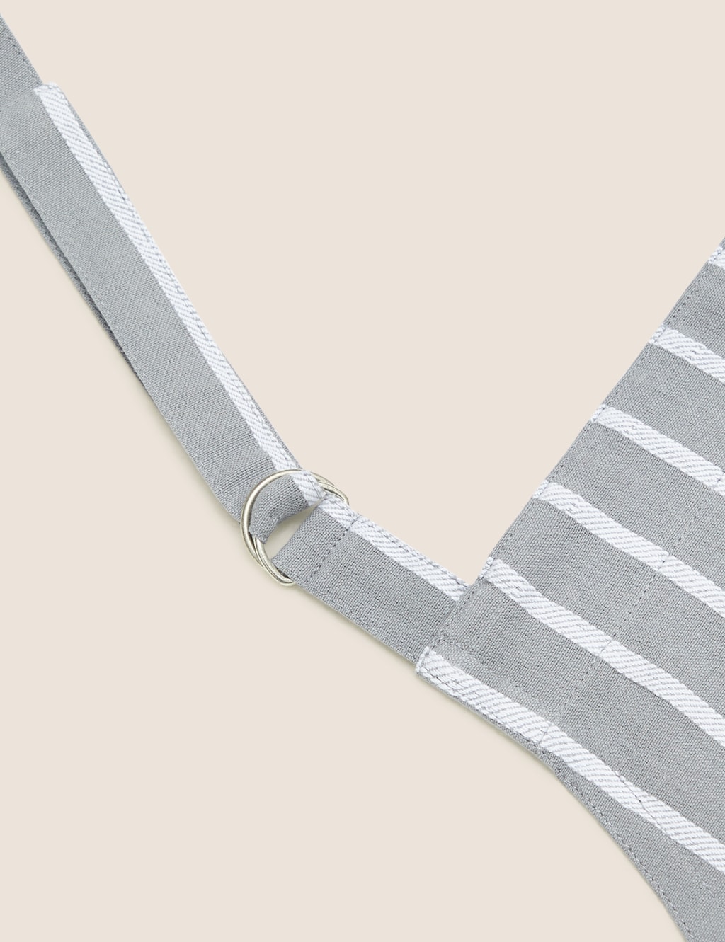 Pure Cotton Striped Apron 3 of 3