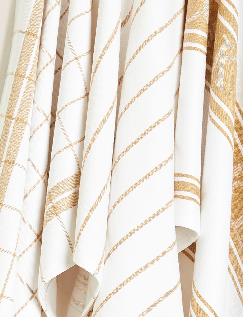 Set of 3 Cotton Rich Striped Tea Towels 2 of 3