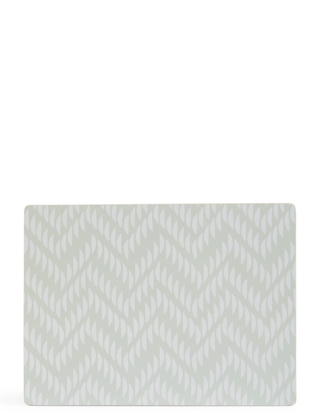 Set of 4 Chevron Cork Placemats & Coasters 3 of 5
