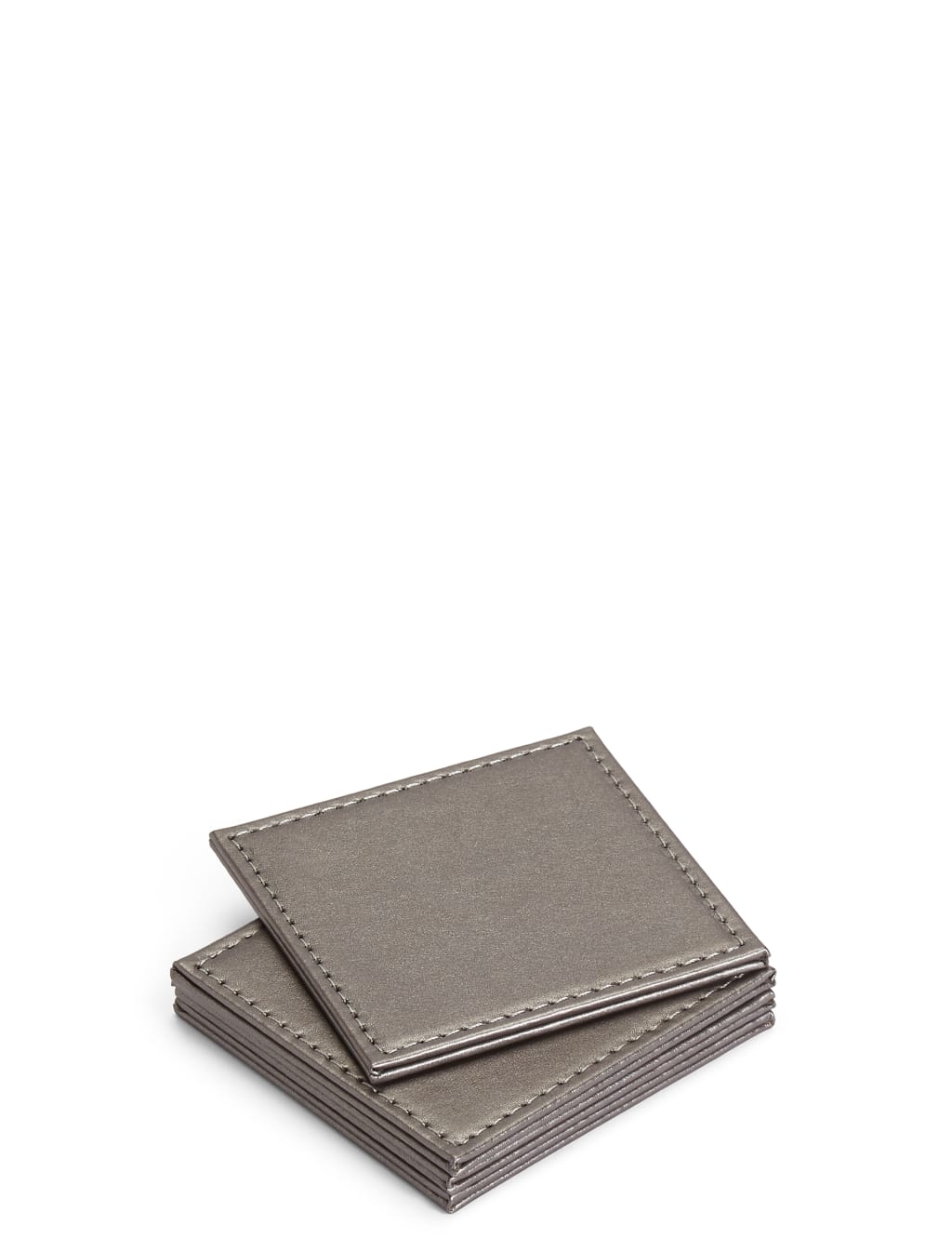 Set of 4 Faux Leather Placemats & Coasters 4 of 6