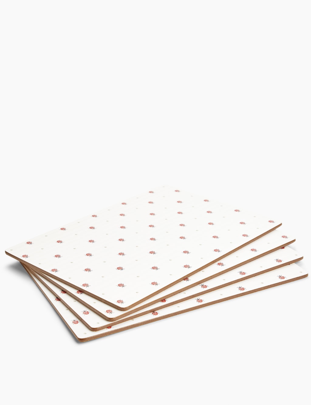 Set of 4 Ladybird Print Placemats 1 of 3