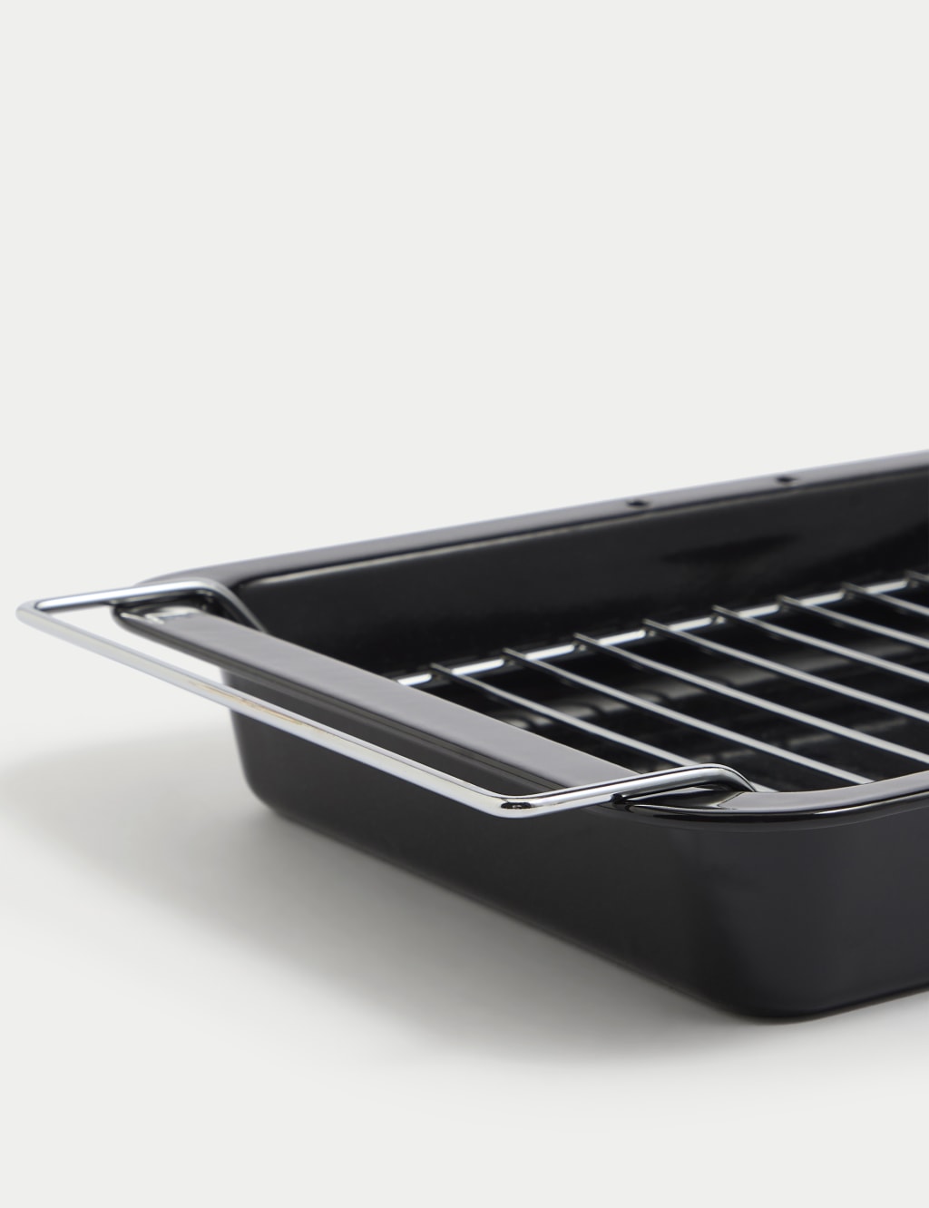 Vitreous Enamel 35cm Roast & Rack 2 of 2