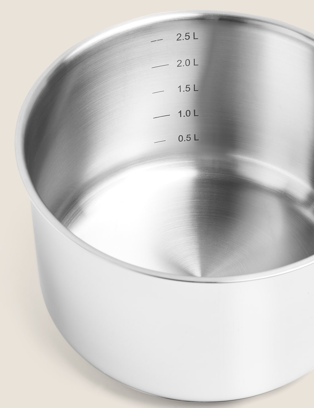 5 Piece Stainless Steel Pan Set 3 of 5