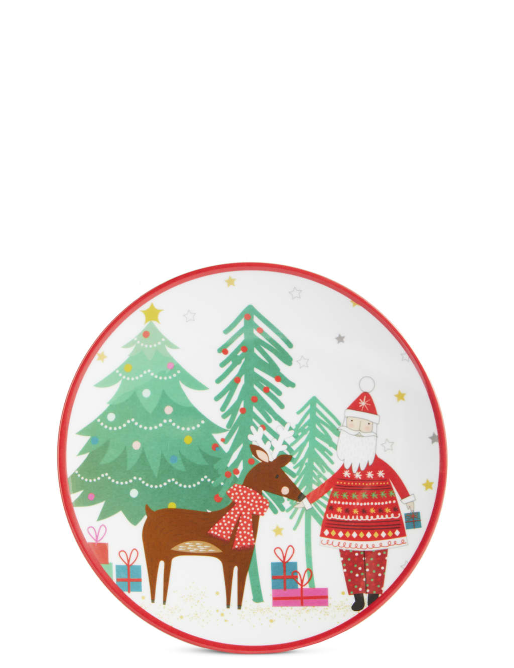 Christmas Melamine Plate M S
