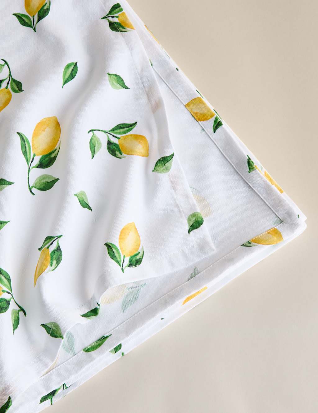 Pure Cotton Lemon Tablecloth 5 of 6