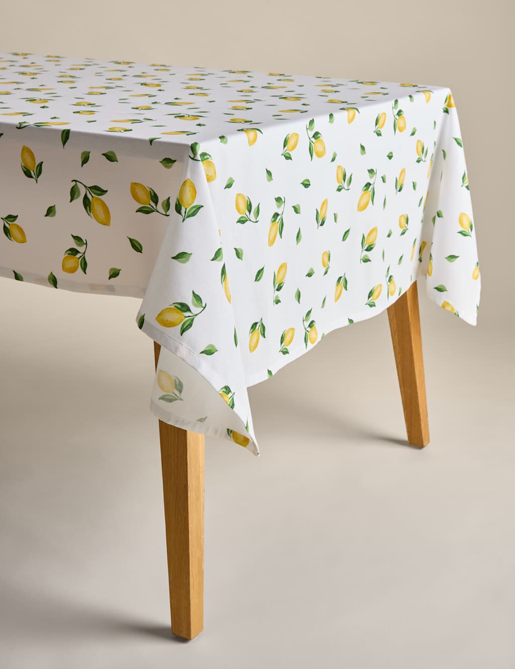 Pure Cotton Lemon Tablecloth 6 of 6