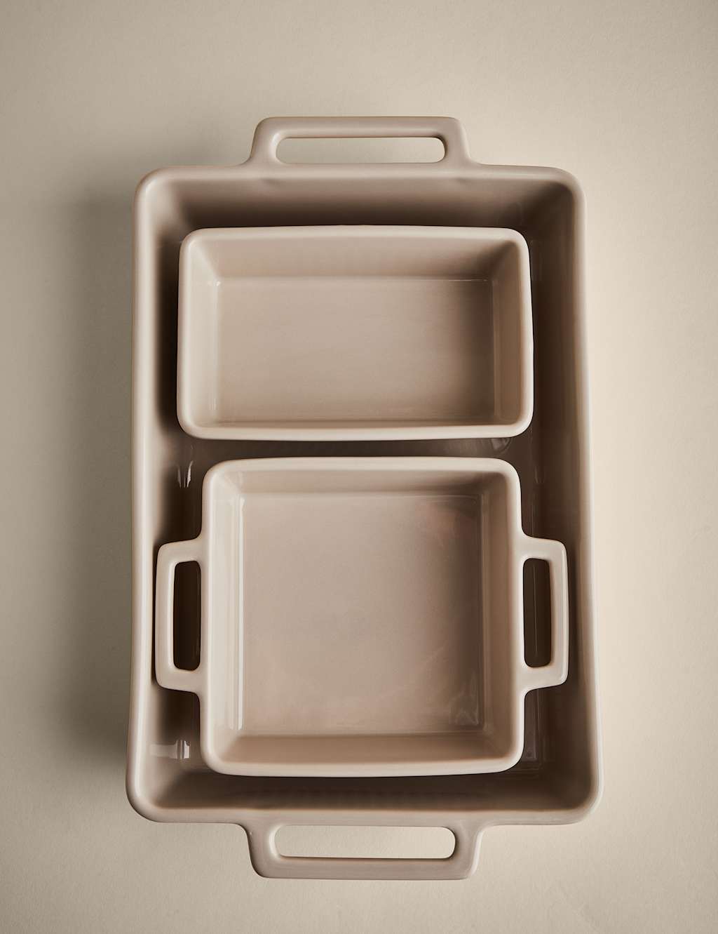 Set of 3 Nesting Ceramic Oven Dishes 3 of 7